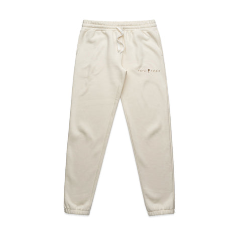 Cream track pants on sale